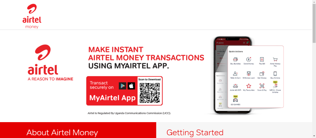 Airtel Money Withdraw Charges in Uganda